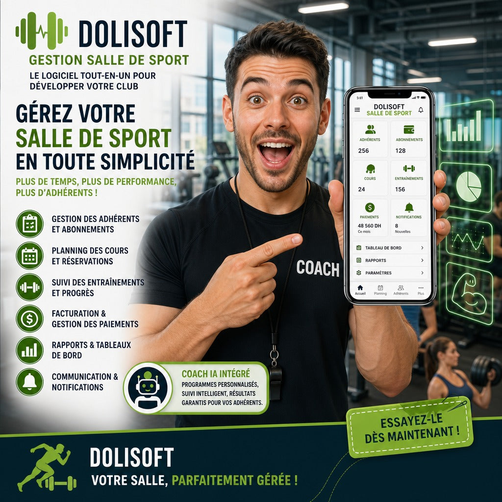 gestion des salles de gym
