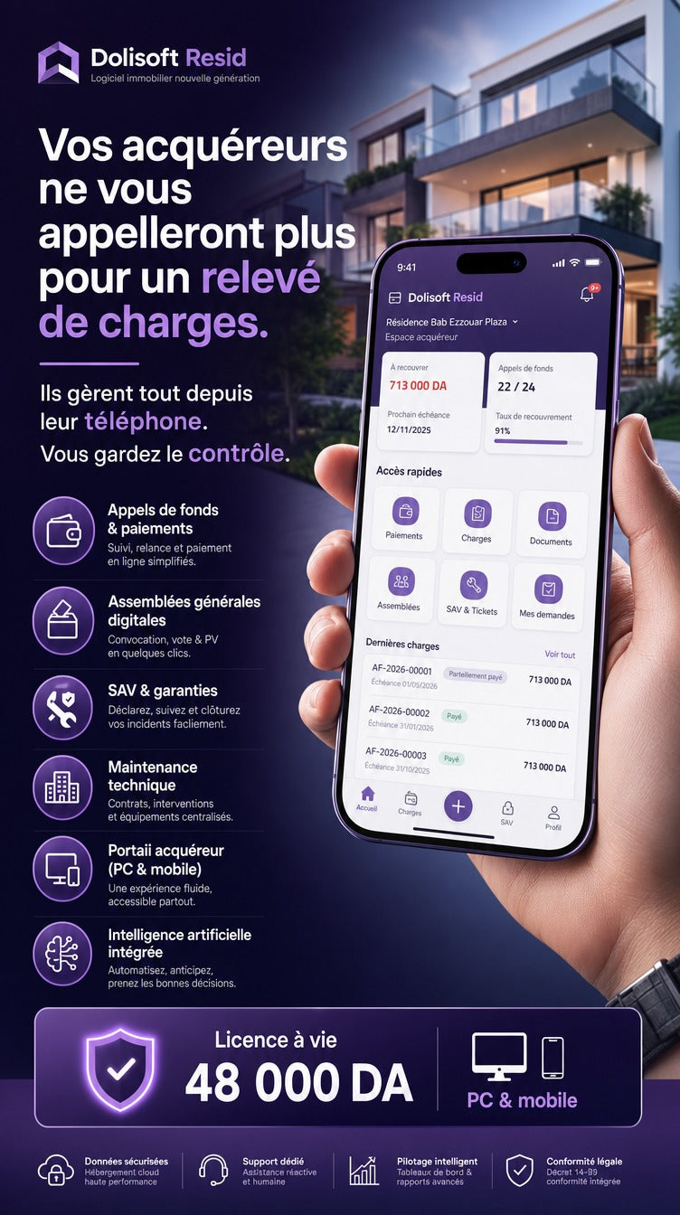 gestion des residences