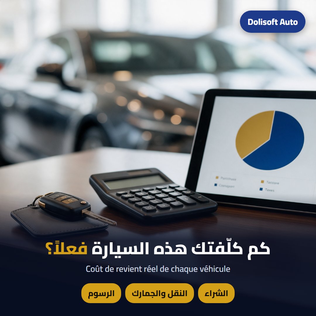 سعر التكلفة لكل سيارة — Dolisoft Auto