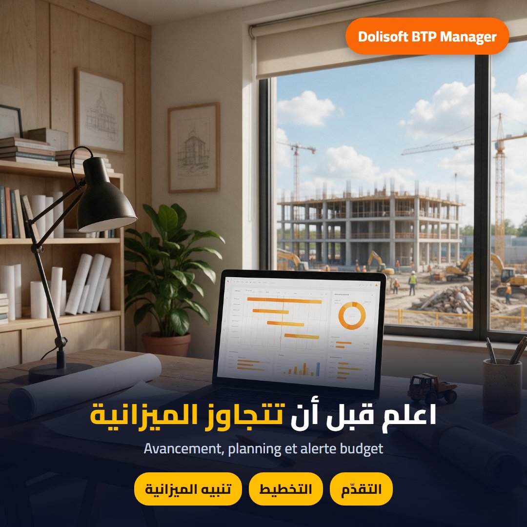 الميزانية — Dolisoft BTP Manager