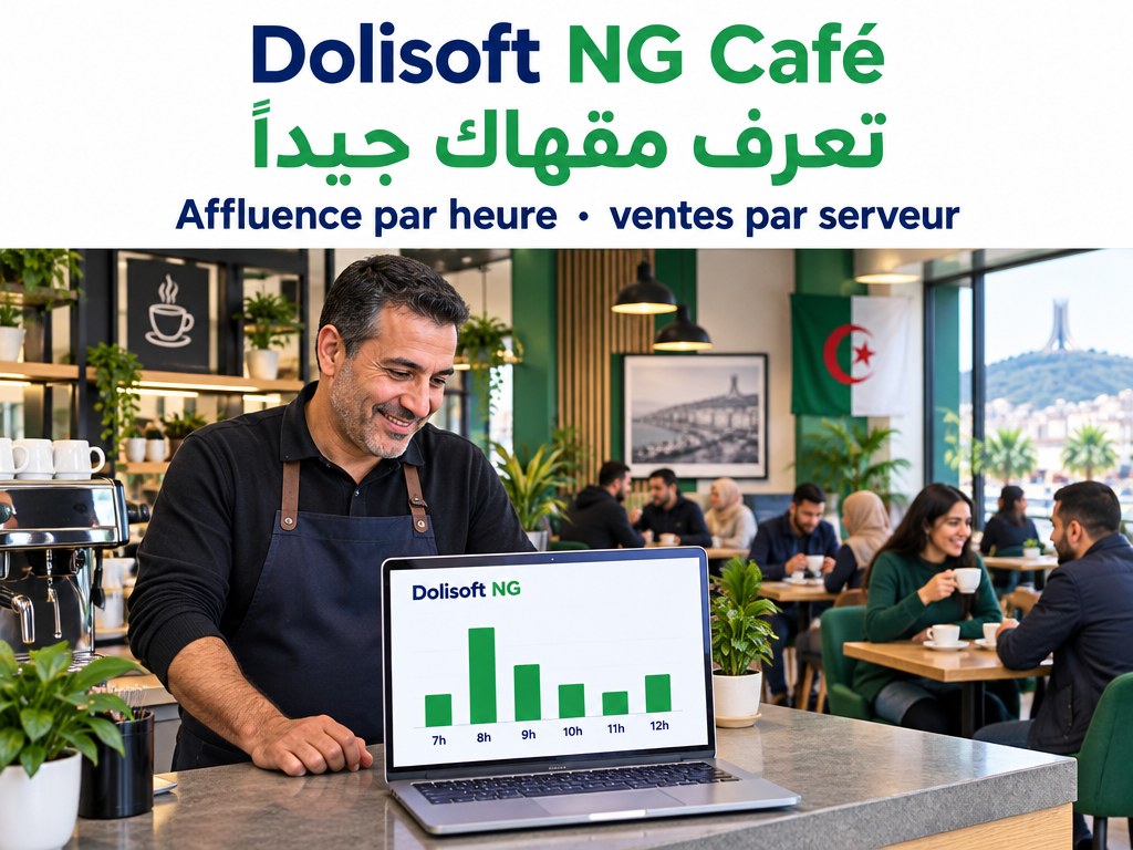 Dolisoft NG Café — affluence par heure