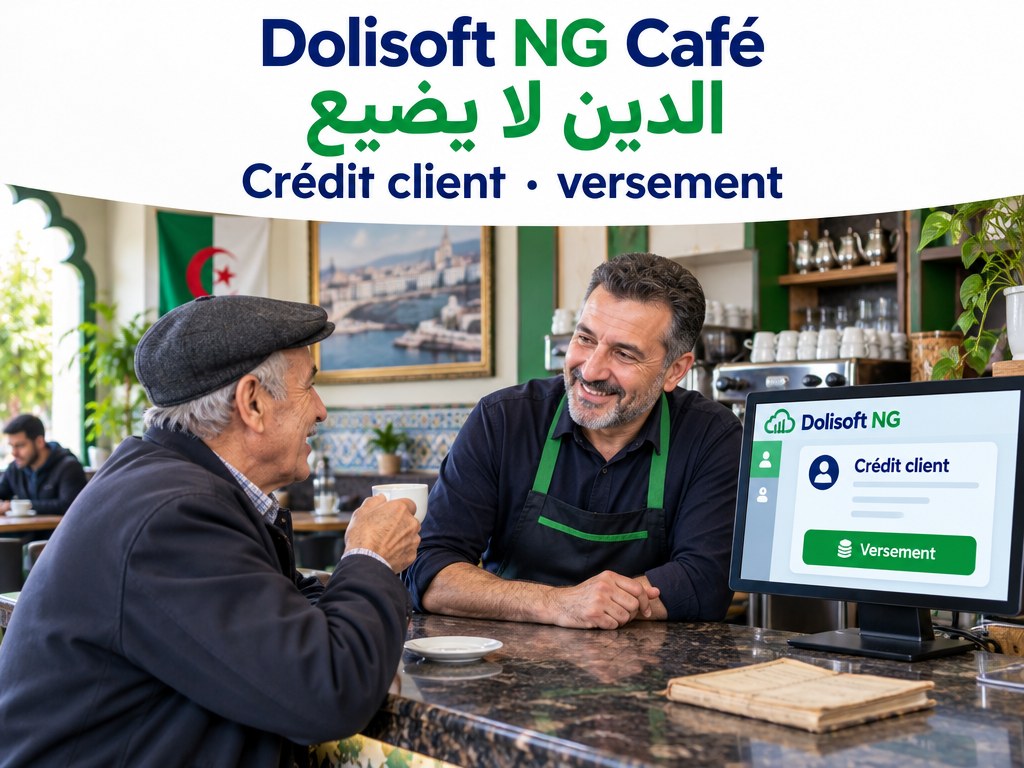 Dolisoft NG Café — crédit des habitués et versements