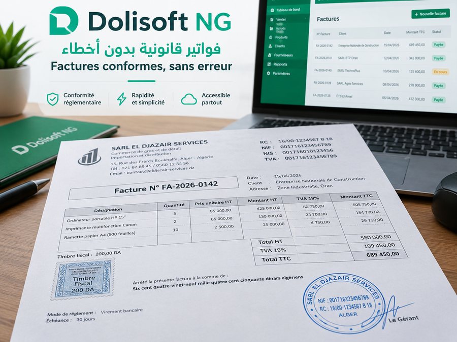 Dolisoft NG — logiciel de gestion gestion commerciale et facturation (photo 2)