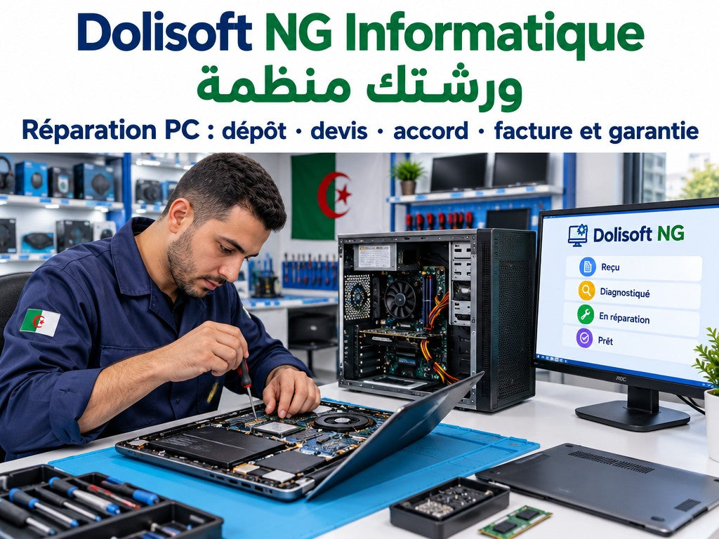 Dolisoft NG Informatique — réparation des PC