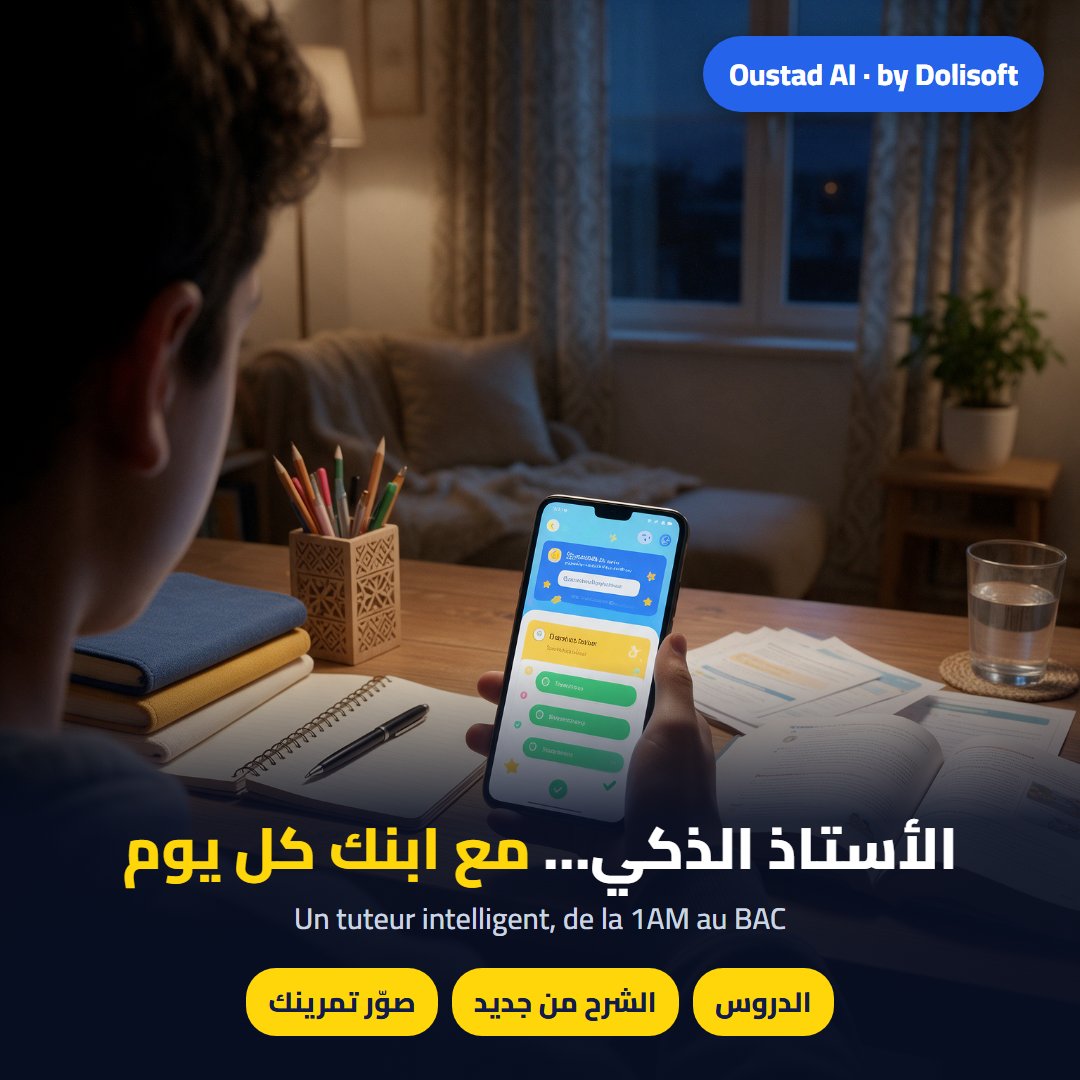 الأستاذ الذكي — Oustad AI