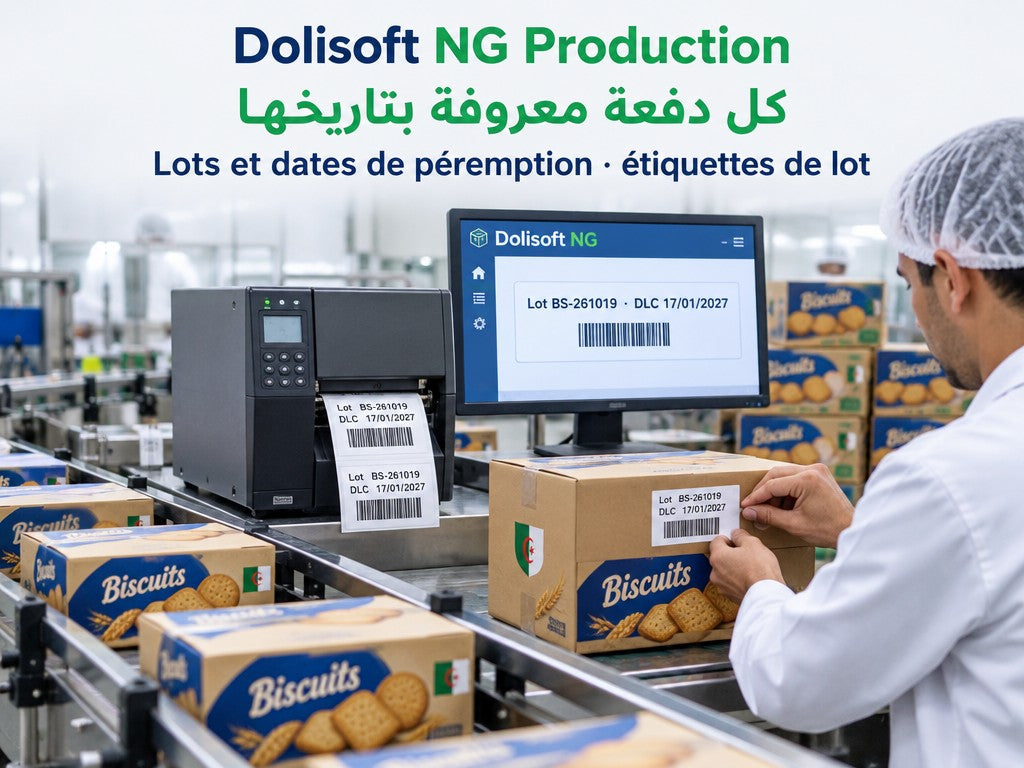 Dolisoft NG Production — lots et dates de péremption