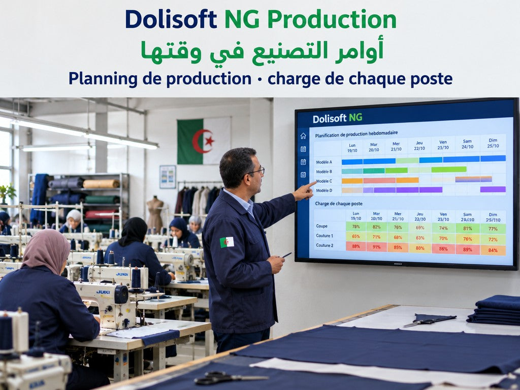 Dolisoft NG Production — planning de production