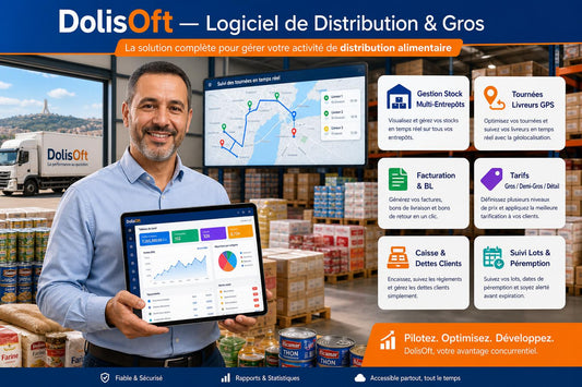 Le logiciel de distribution pensé pour les grossistes en alimentation générale