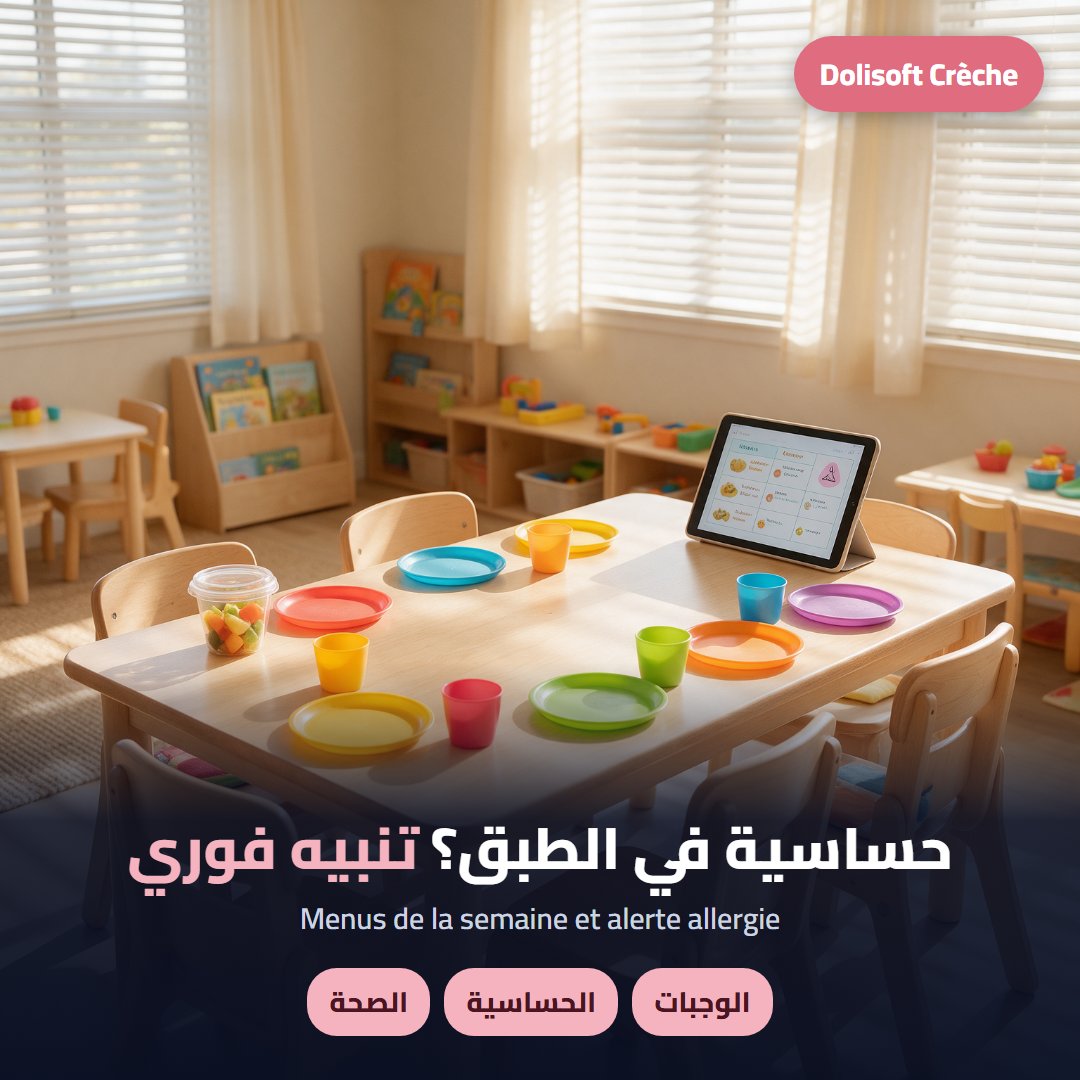 Dolisoft Crèche — repas-allergies