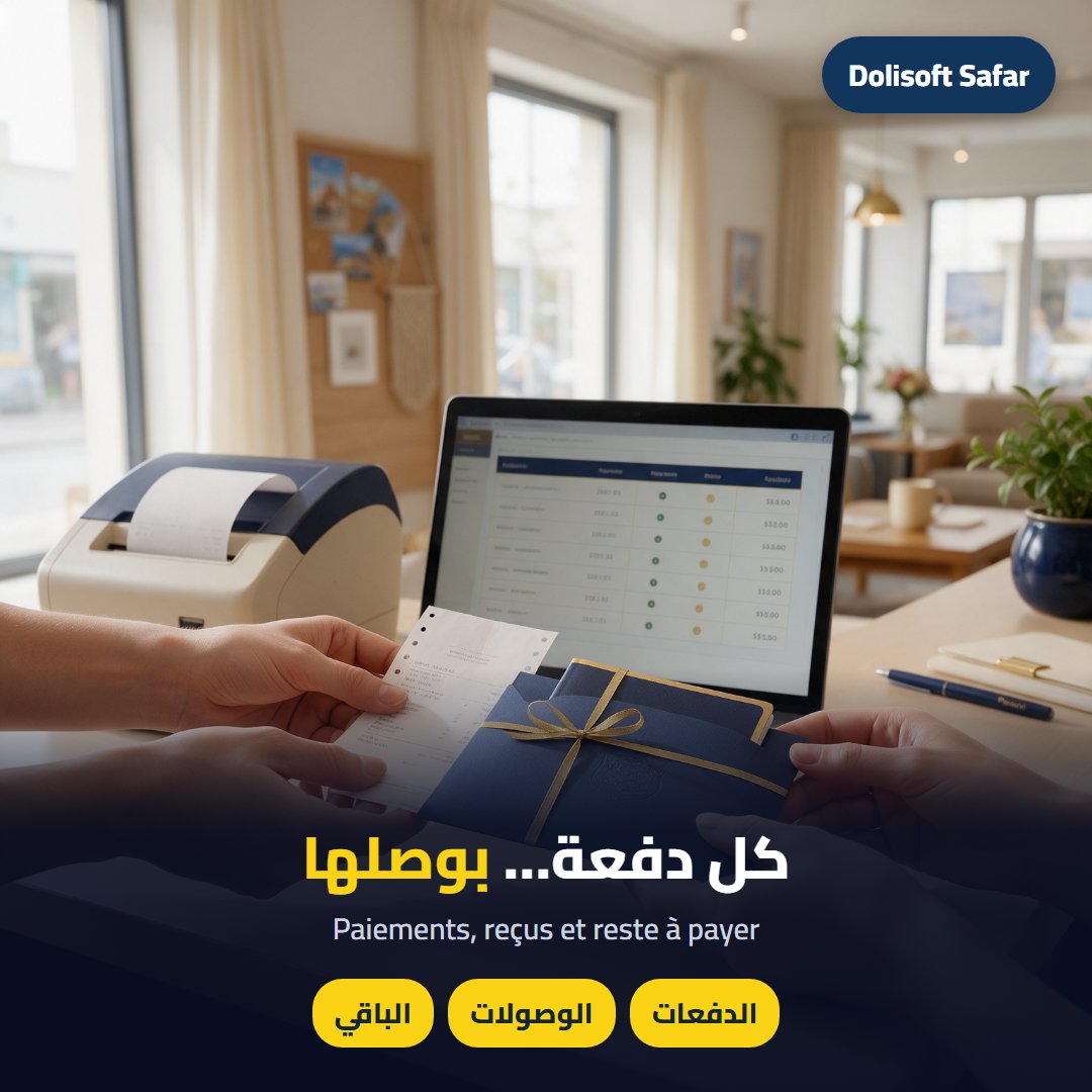 الدفعات — Dolisoft Safar