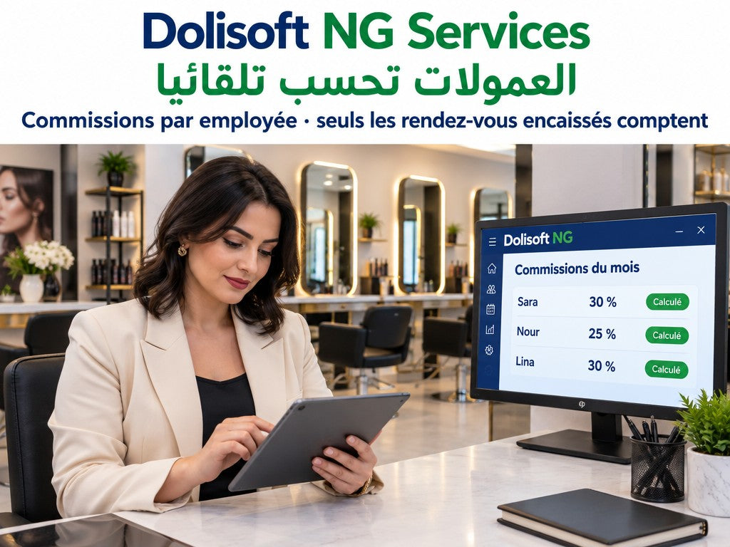 Dolisoft NG Services — les commissions des employées